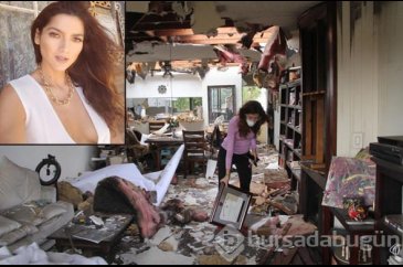 Ünlü oyuncu evinin kapılarını açtı: Burası artık bir virane
