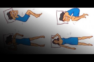 Uykuya dalma şekliniz sizin hakkınızda çok şey söylüyor!