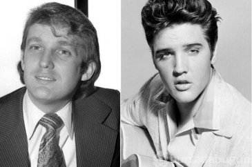 Donald Trump: Gençliğimde beni Elvis Presley'e benzetirlerdi (Birbi...