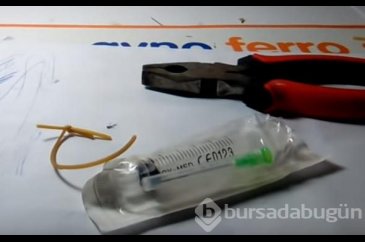 İstanbullu lise öğrencisi şırınga ve lastikten bakın ne yaptı?
