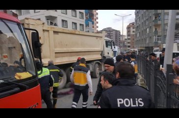 Rize'de harfiyat kamyonu dehşeti
