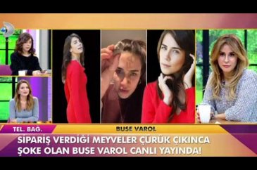 Sipariş verdiği erik ve çağlalar bozuk çıktı!
