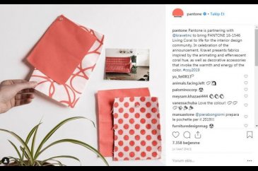 Yılın Pantone rengi canlı mercan ve iç mekana etkileri
