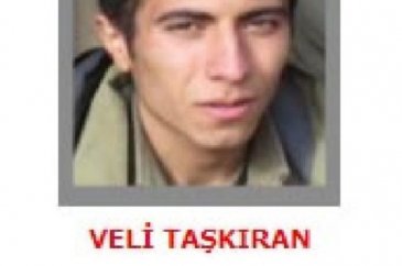 Gri listede yer alan terörist Veli Taşkıran öldürüldü!
