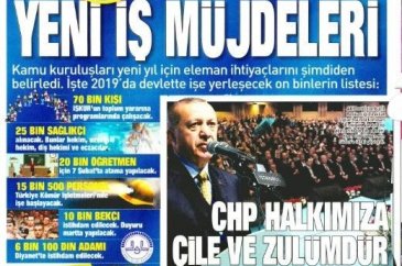 Günün gazete manşetleri - 31 Aralık 2018