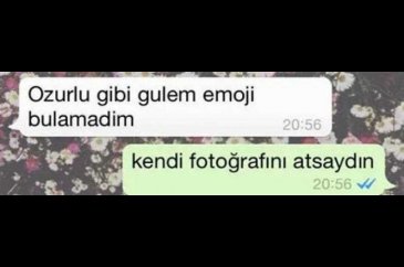Efsane olan komik mesajlar