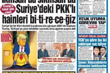 Günün gazete manşetleri - 15 Ocak 2019