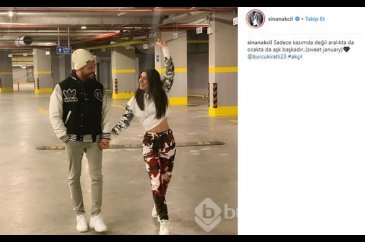 Sinan Akçıl'dan romantik paylaşım
