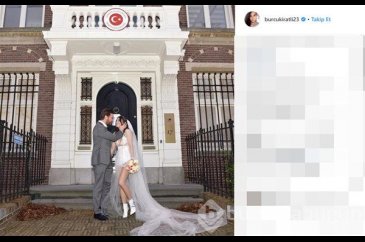 Ünlü çiftin aşk pozları