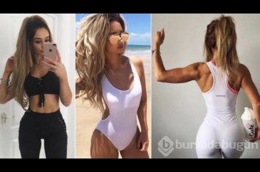 Dünyanın en seksi sol beki: Laura Merrin

