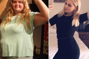 Diyet ve egzersiz yaparak 78 kilo verdi
