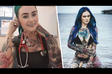 Dünyanın en çok dövmesine sahip doktoru: Sarah Gray
