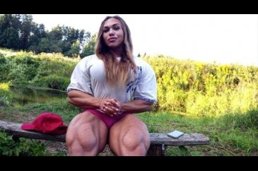 Rus kızı Natalya Kuznetsova herkesi korkutuyor
