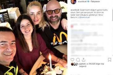 Acun Ilıcalı'dan kızı Banu Ilıcalı'ya duygusal mesaj!