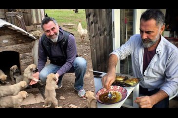 Mutluluğu konteynerde buldu! Tavuğumu, yumurtamı, ekmeğimi, sebzemi...