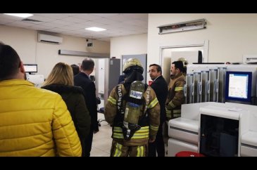 İstanbul'da hastanede hareketli anlar!
