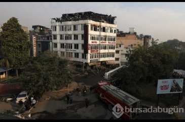  Hindistan'da otel yangını: 17 ölü 