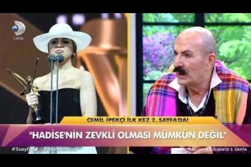 Cemil İpekçi canlı yayında Hadise'ye demediğini bırakmadı!
