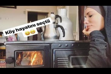 Gamze Özçelik köy hayatını seçti
