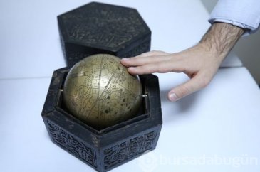 Osmanlı dönemine ait 'gökküre' ele geçirildi
