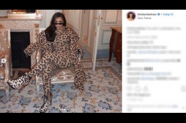 Baştan ayağa leopar!
