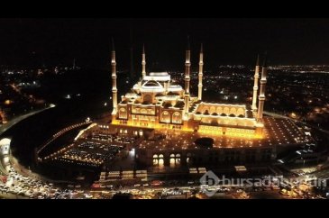 Çamlıca Camii'nde ilk namaz