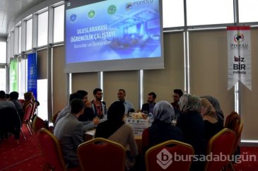 Uluslararası öğrenciler çalıştayda buluştu
