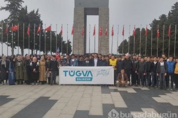 TÜVGA Gençleri Çanakkale'ye götürdü

