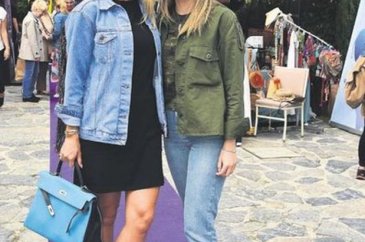 Işıl Reçber ile kızı Tuana'nın yanına uçtu
