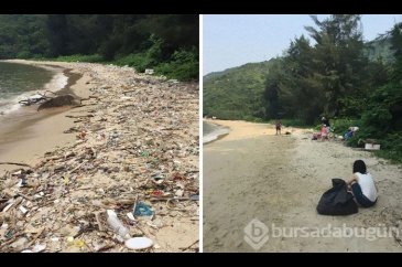 Çöp toplama meydan okumasına (#Trashtag Challange) ait en iyi örnekler