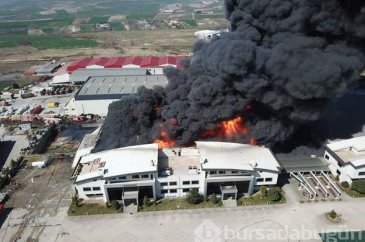 İstanbul Hadımköy'deki fabrika yangını
