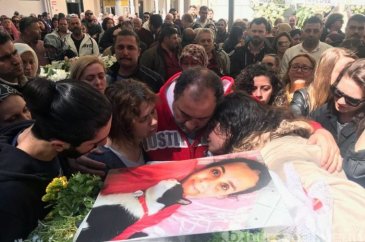 Öykü'nün donörü Nazlı'ya hüzünlü veda