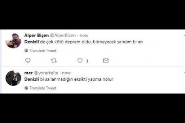 Denizli, Antalya ve İzmir'deki deprem panik yarattı
