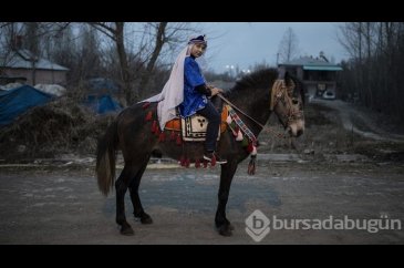Küçük Sude ile "Bozoğlan"ın dostluğu
