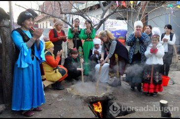 Kırgızlar'da yüzyıllardır devam eden Nevruz Bayramı geleneği sümölök