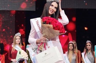 Miss Moskova güzellik yarışmasında bir ilk