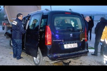 Başkent'te feci kaza: 4 ölü, 1 yaralı
