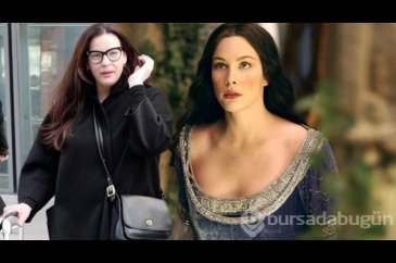Elf Prensesi Arwen (Liv Tyler) tanınmayacak halde (Ünlülerin makyaj...