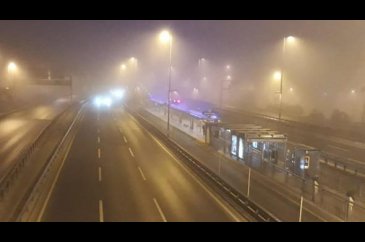 İstanbul'da sis etkili oluyor
