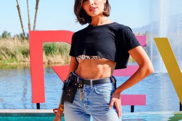  Olivia Culpo'nun Coachella tarzı 