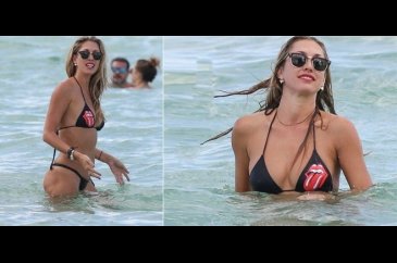 Plajda yürekler hopladı
