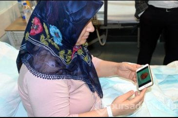 Baş dönmesi ve nefes darlığı vardı... Kalbinden çıkan şeyi görünce ...