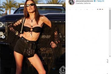 Bikinilerin kraliçesi oldu
