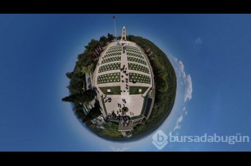 Gelibolu Tarihi Alanı'na "360 derece" kuş bakışı
