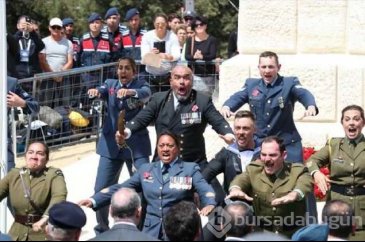 Yeni Zelanda askerleri Çanakkale'de haka dansı yaptı

