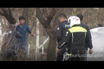  Dur ihtarına uymayan araçtan polise ateş 