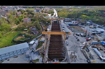  İstanbul Havalimanı metro hattı hızla ilerliyor 