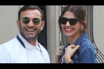 Okan Buruk ile Nihan Buruk Cihangir'de


