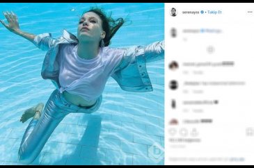 Serenay Sarıkaya kapak kızı oldu