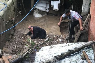 Neden olduğu hasar, gün ağarınca ortaya çıktı